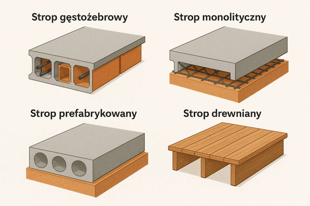 Strop i rodzaje stropów
